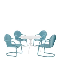 Crosley Tulip 5-piece Outdoor Dining Set -Garden Series Store 8611578 bl 03v