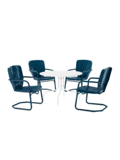 Crosley Ridgeland 5-piece Outdoor Dining Set -Garden Series Store 8611579 ny 03v crosley ridgeland 5 piece outdoor dining set