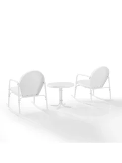 Crosley Griffith 3-piece Outdoor Rocking Chair Set -Garden Series Store 8611588 wt 40v