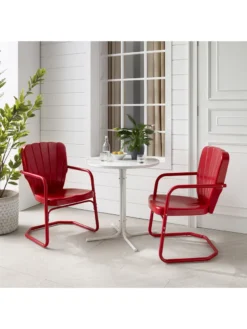 Crosley Ridgeland 3-piece Outdoor Bistro Set -Garden Series Store 8611594 rd 17v