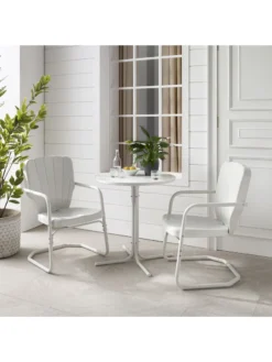 Crosley Ridgeland 3-piece Outdoor Bistro Set -Garden Series Store 8611594 wt 37v