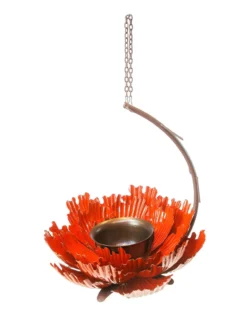 Desert Steel Sunset Peony Bird Feeder -Garden Series Store 8611637 02v