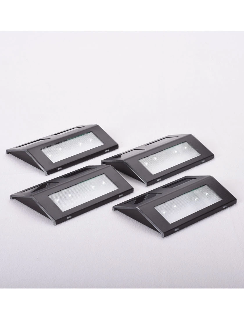 MAXSA® Solar-Powered Metal Deck Light, Set Of 4 7 MAXSA® Solar-Powered Metal Deck Light, Set Of 4 - Image 7