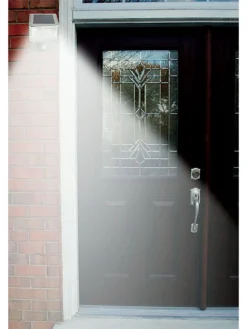 MAXSA® Solar-Powered Motion-Activated Wedge Light -Garden Series Store 8611692 02v