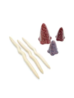 Potting Shed Tinkling Toadstool Sculptures, Set Of 3 -Garden Series Store 8611730 spr 09v