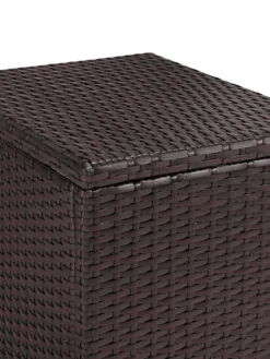 Crosley Palm Harbor Outdoor Wicker Rectangular Side Table 8 Crosley Palm Harbor Outdoor Wicker Rectangular Side Table -Garden Series Store 8611950 02v