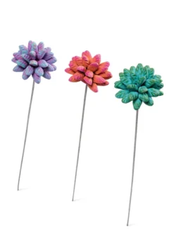 Dahlia Flower Garden Stakes Set -Garden Series Store 8612055 5954 tif