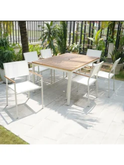 Braylee 7 Pc Outdoor Dining Set -Garden Series Store 8612276 02v