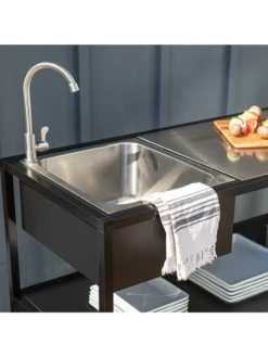 Veradek Stainless Steel Outdoor Kitchen Series Counter Sink -Garden Series Store 8612469 14v