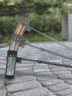 Sun Joe® 1500W Elec. Infrared OD Patio Heater, Adjust Ht. Range, W/Wall Bracket & Cover 16 Sun Joe® 1500W Elec. Infrared OD Patio Heater, Adjust Ht. Range, W/Wall Bracket & Cover -Garden Series Store 8612532 08v