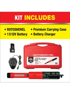 Rotoshovel Battery-Operated Garden Auger -Garden Series Store 8612719 07v