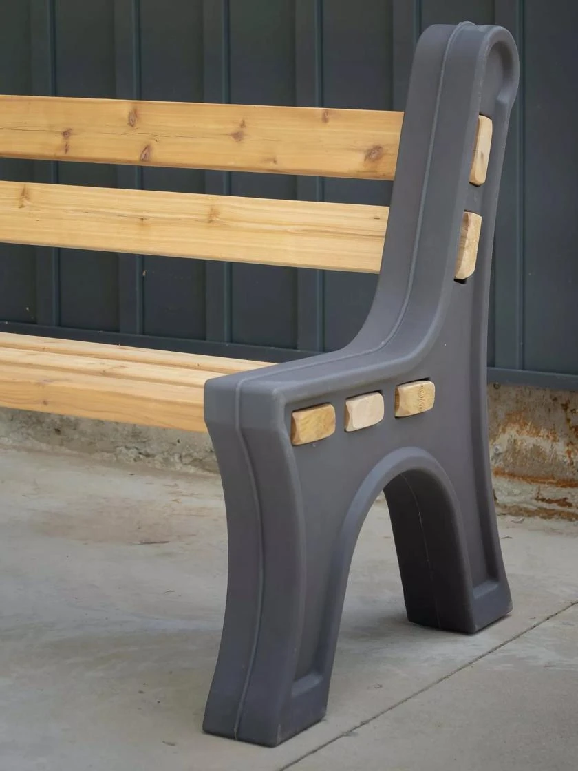 Custom Length Lightweight Indoor Or Outdoor Bench Ends 2 Custom Length Lightweight Indoor Or Outdoor Bench Ends - Image 2