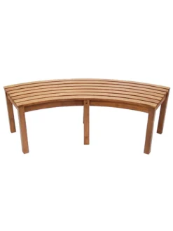 Achla Designs Curved Backless Bench