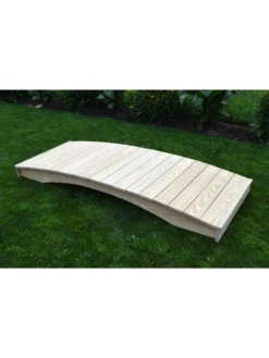 Plank Garden Bridge Unfinished 3' X 6' -Garden Series Store 8613097 02v 3