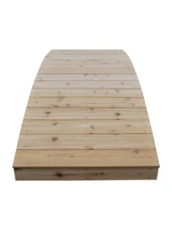 Plank Garden Bridge Unfinished 3' X 8' -Garden Series Store 8613100 02v