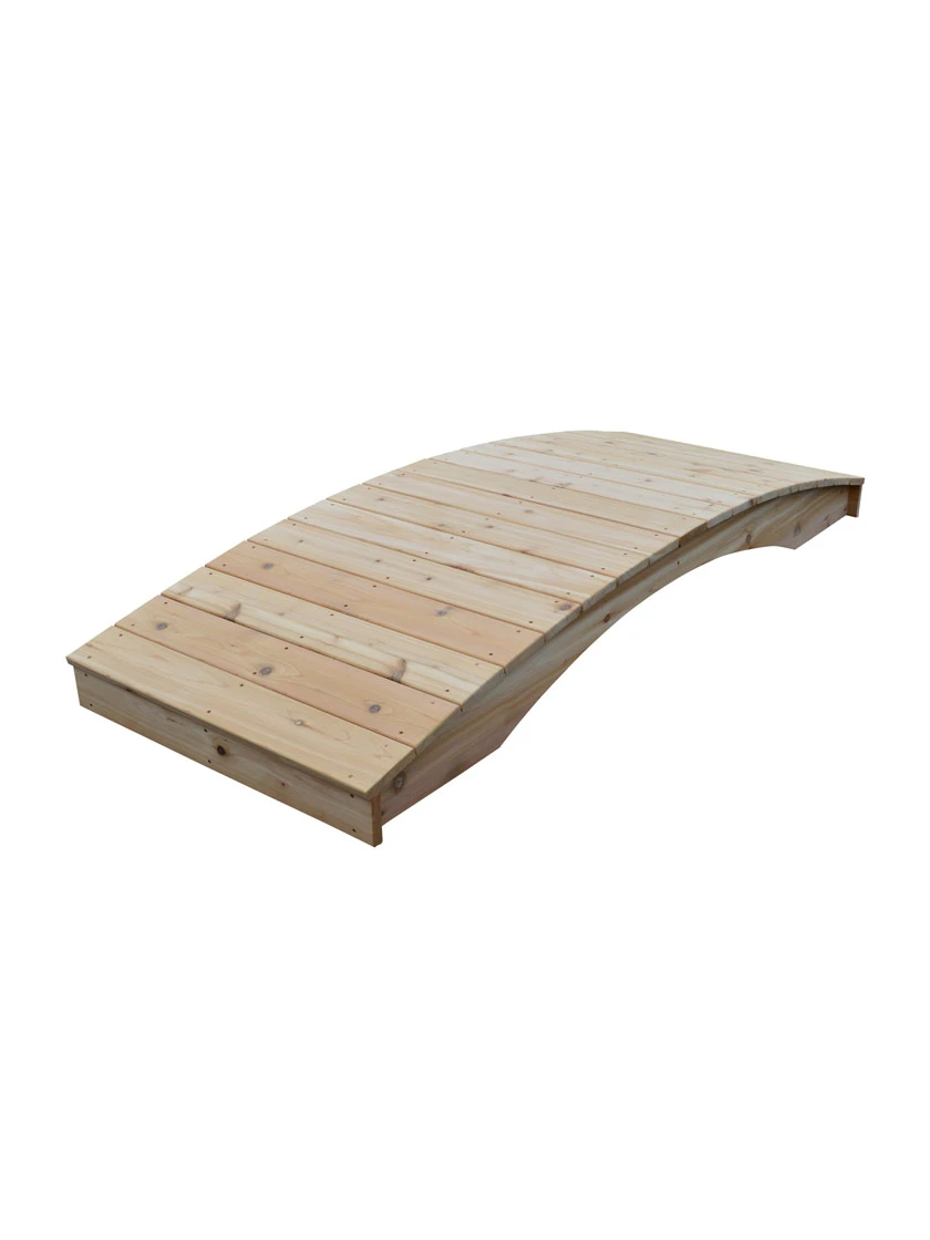 Plank Garden Bridge Unfinished 3' X 10' 1 Plank Garden Bridge Unfinished 3' X 10'