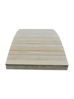 Plank Garden Bridge Unfinished 4' X 8' -Garden Series Store 8613126 04v