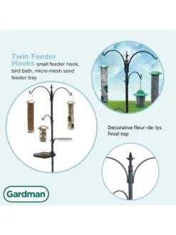 Gardman® Antique Finish Bird Feeding Station -Garden Series Store 8613186 05v
