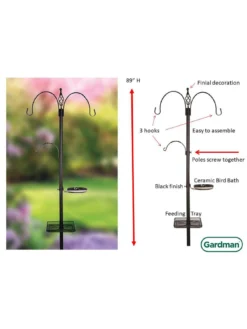Gardman® Premium Bird Feeding Station -Garden Series Store 8613187 02v