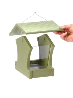 Birds Choice™ Hopper Bird Feeder 9 Birds Choice™ Hopper Bird Feeder -Garden Series Store 8613218 01v
