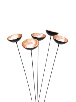Copper Poppy Sways, Set Of 5 -Garden Series Store 8613342 9215