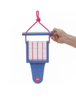 Color Pop Suet Feeder With Tail Prop From Recycled Plastic -Garden Series Store 8613787 05v