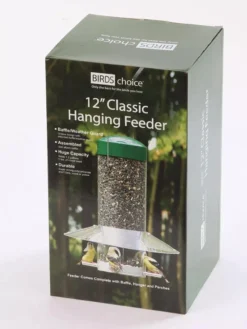 Birds Choice® Classic Hanging Bird Feeder, 12 Inches 9 Birds Choice® Classic Hanging Bird Feeder, 12 Inches -Garden Series Store 8613922 04V 3 4