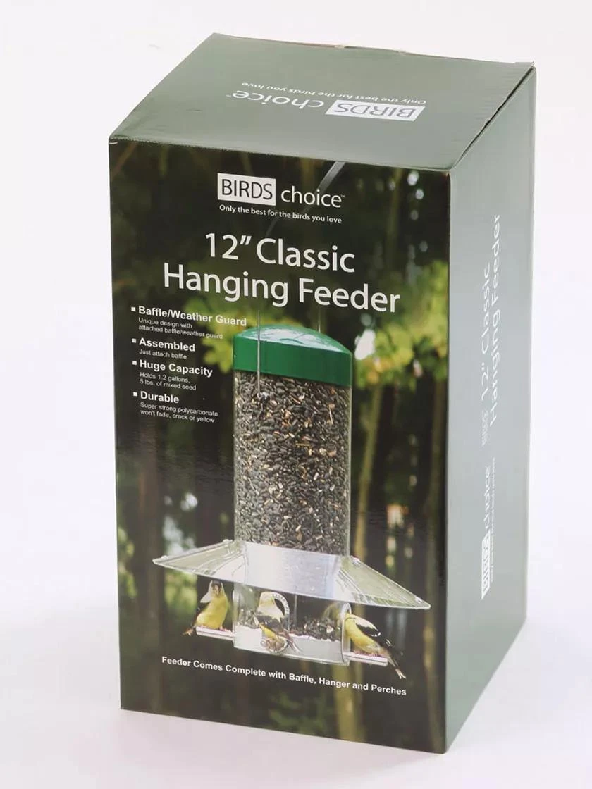 Birds Choice® Classic Hanging Bird Feeder, 12 Inches 5 Birds Choice® Classic Hanging Bird Feeder, 12 Inches - Image 5