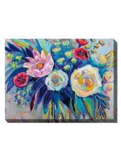 Floral Array Outdoor Wall Art -Garden Series Store 8614011 01V 3 4