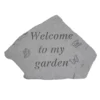 Welcome To My Garden Stone