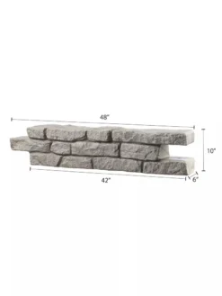 Rock Lock Interlocking Garden System, Straight Sets -Garden Series Store ParcelWirx Drop Box with Chute Measurements