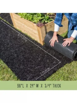 Recycled Rubber Walkway, 2' X 8' -Garden Series Store Rubber walkway 3