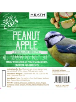 Peanut Apple Suet, 11.75 OZ, 12 Pack 6 Peanut Apple Suet, 11.75 OZ, 12 Pack -Garden Series Store webimage 8613690 03V