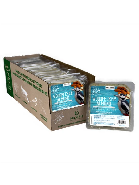 Woodpecker Almond Suet, 11.75 OZ, 12 Pack 2 Woodpecker Almond Suet, 11.75 OZ, 12 Pack - Image 2