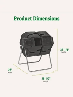 Dual Batch Composter Success Kit -Garden Series Store webimage Dual Compost Bin 2